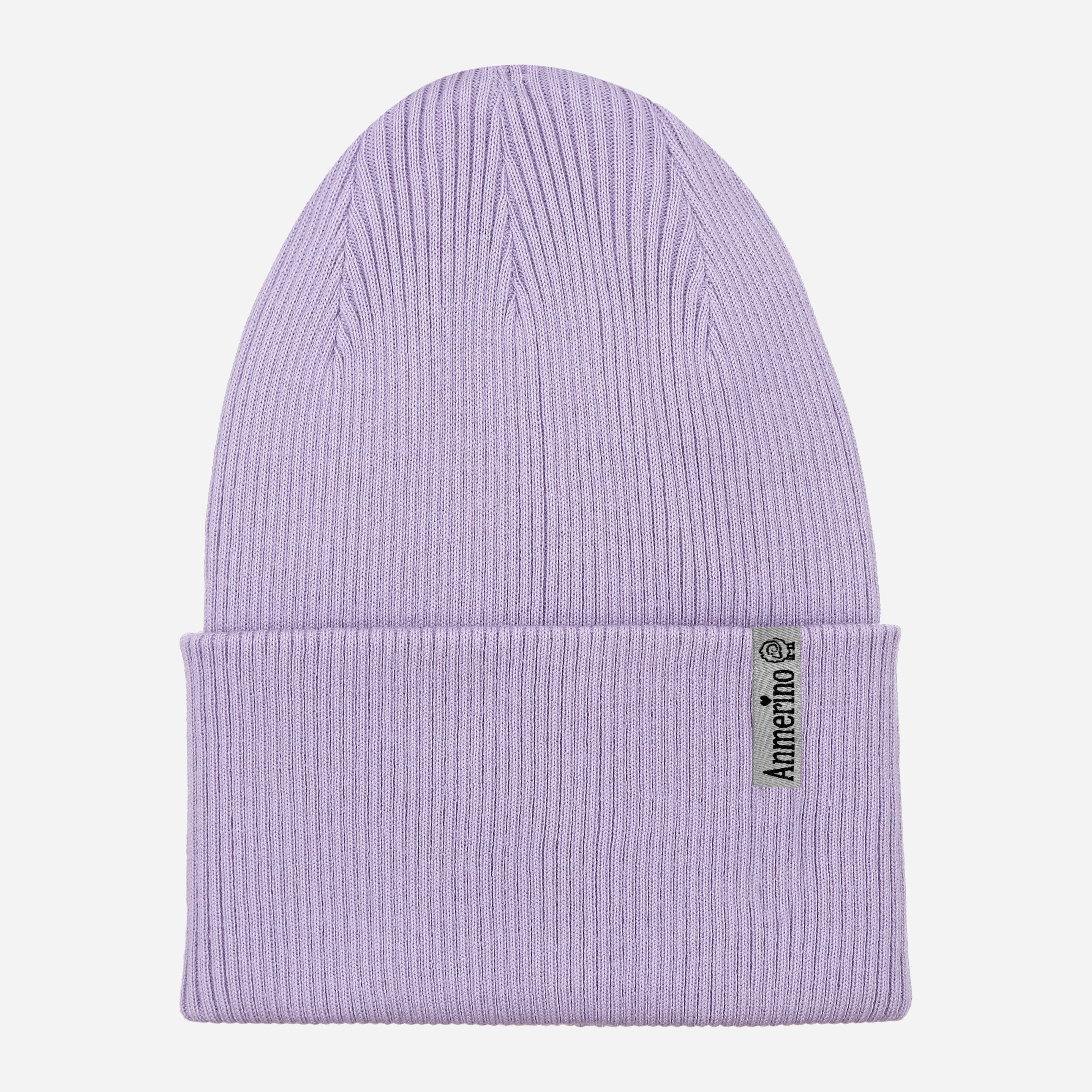 

Зимняя шапка Anmerino Ника 47453 53-58 см Сиреневая