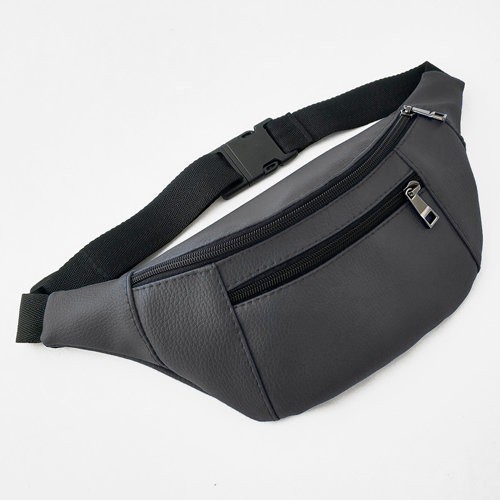 

Сумка пояс BUMBAG Arivans 27х16 см серыая 18-373