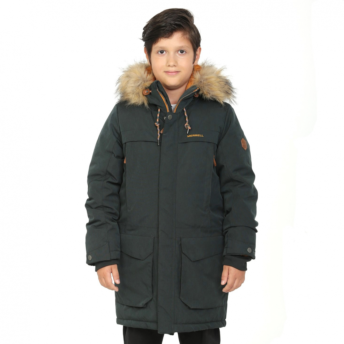 

Куртка зимняя Merrell Boys Padded Jacket 13 лет (158 см) темно-зеленый (103830-5Q-158)
