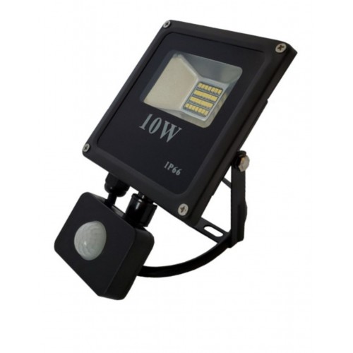 

Прожектор светодиодный с датчиком движения LED GAMMA 10-02 У1 LED - STORY 10W 900Лм 6500К PREMIUM