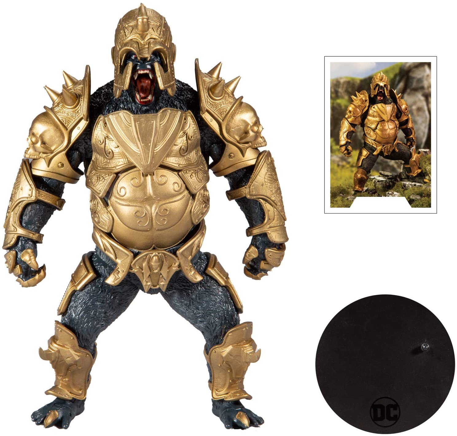 

Фигурка Горилла Конг в Доспехах Гродд Волна 3 DC Multiverse Figures Wave 3 - Gorilla Grodd McFarlane 15357-6