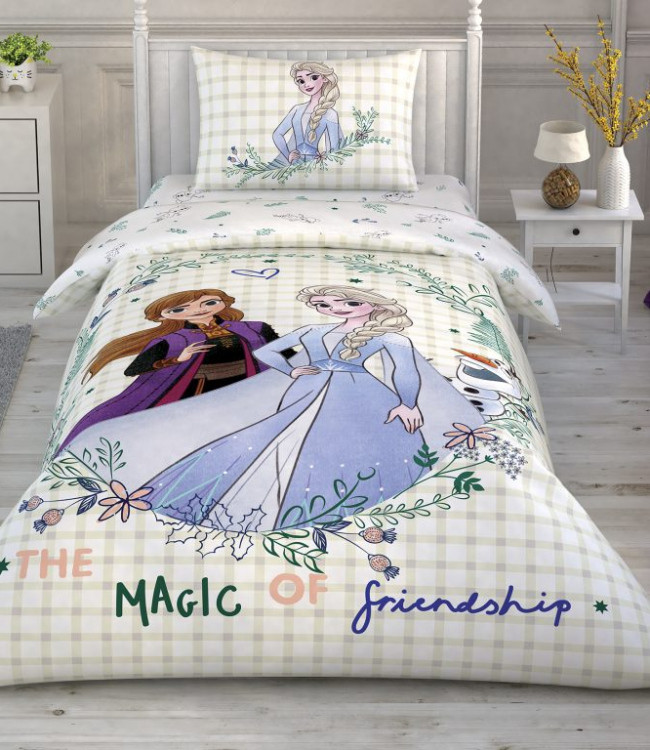 

Комплект постельного белья Tac Disney DH Frozen 2 Friend Ship подростковый