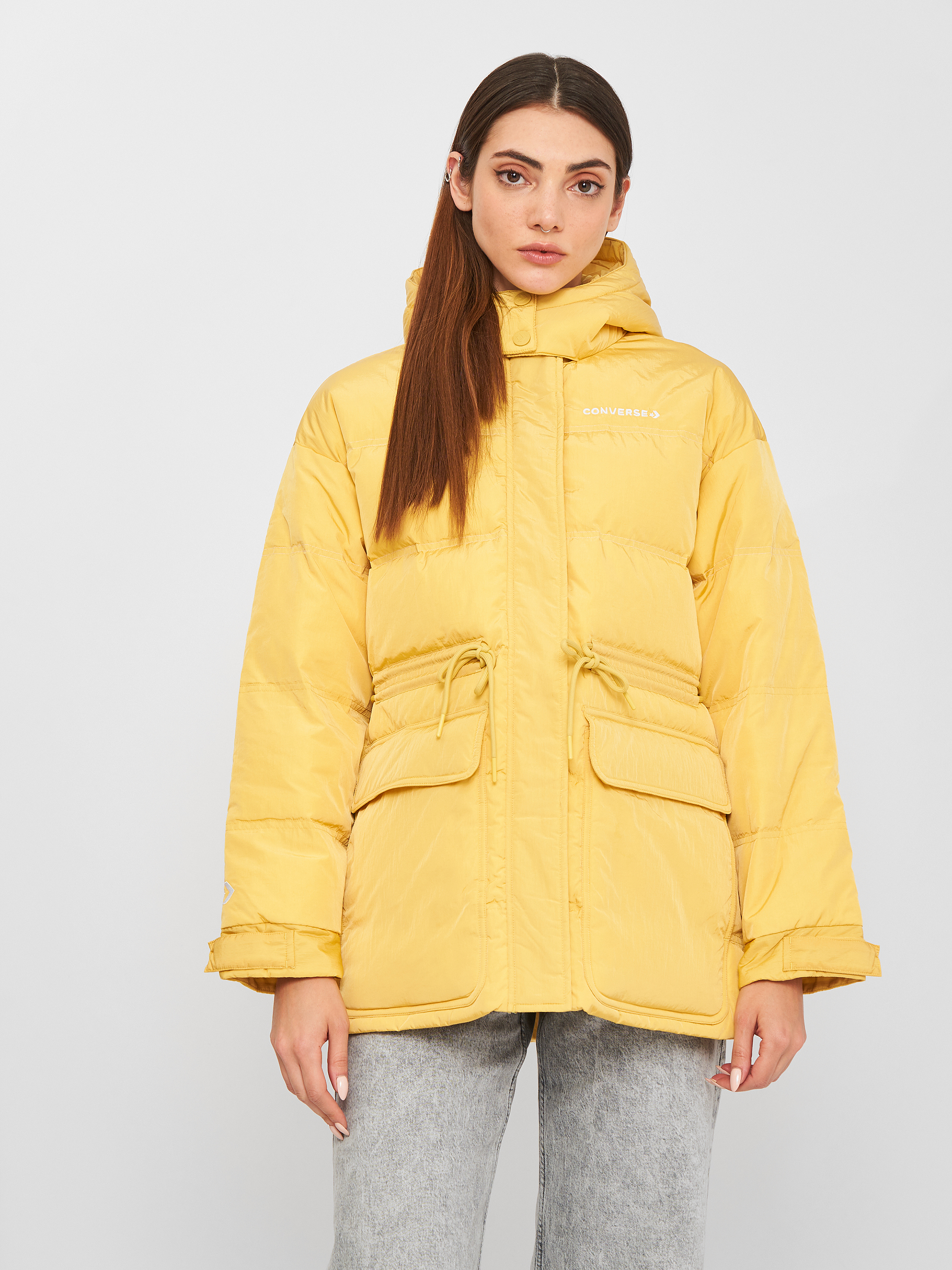 

Куртка Converse Mid Down Jacket 10021994-741 S Saturn Gold