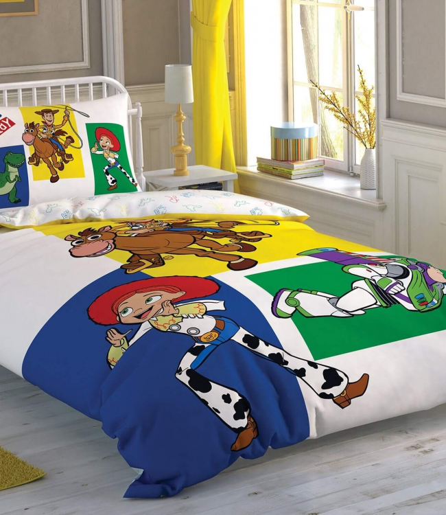 

Комплект постельного белья Tac Disney DH Toy Story 4 Adventure подростковый