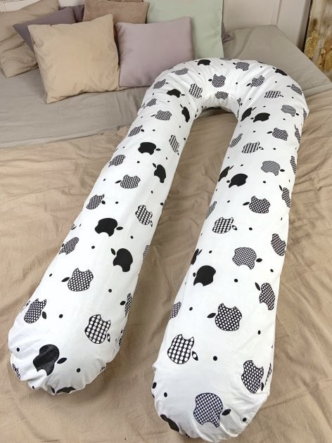 

Подушка для беременных и кормления Хлопок MAXI 170х75см Apple (02)