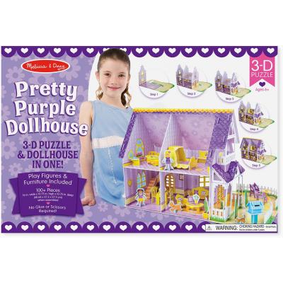 

Пазл Melissa&Doug 3D Фиолетовый домик (MD9461)