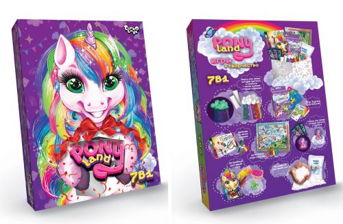 

Игровой набор "Pony Land" рус PL-01-01
