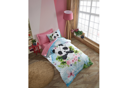

Комплект постельного белья Cotton Box Jodi Pembe 160x220 Разноцветный