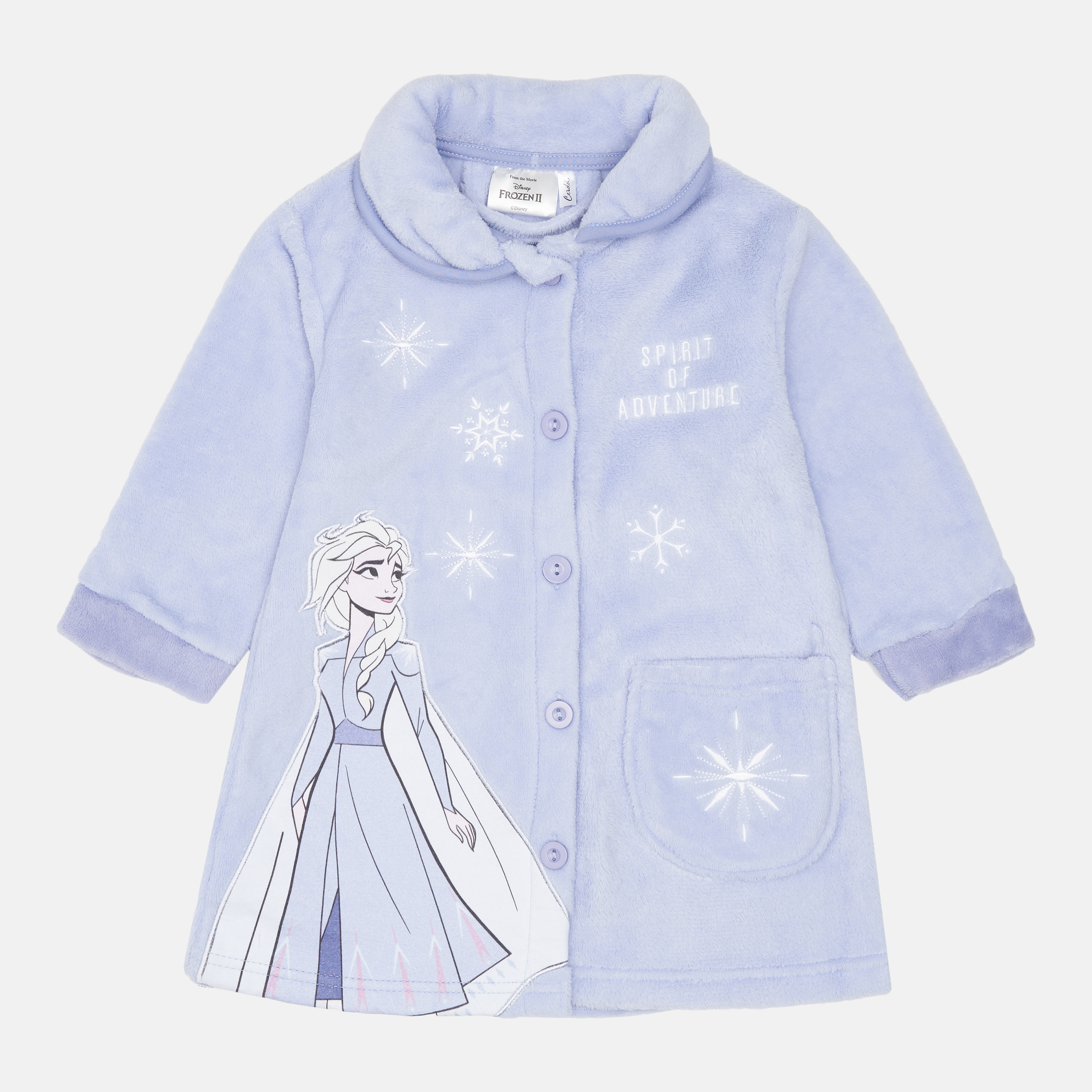 Акция на Утепленный халат Disney Frozen Ii 2200006180 98 см Сиреневый (8427934464456) от Rozetka UA