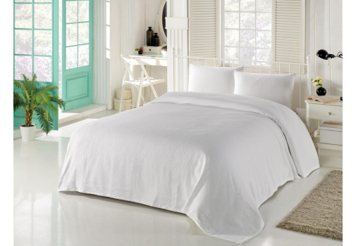 

Покрывало Diva Jakar Cream 200x240 Белый