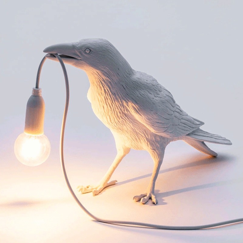 

Настольная светодиодная лампа White happy bird