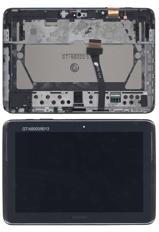 

Матрица с тачскрином (модуль) для Samsung Galaxy Note 10.1" N8000 черный с рамкой High Copy