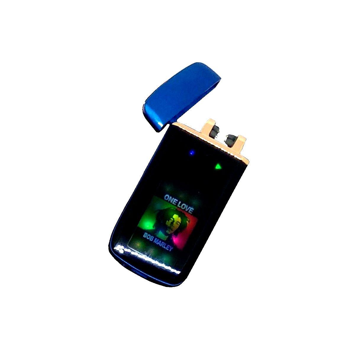 

Зажигалка электрическая ZGP-70 Bob Marley импульсная USB в подарочной упаковке