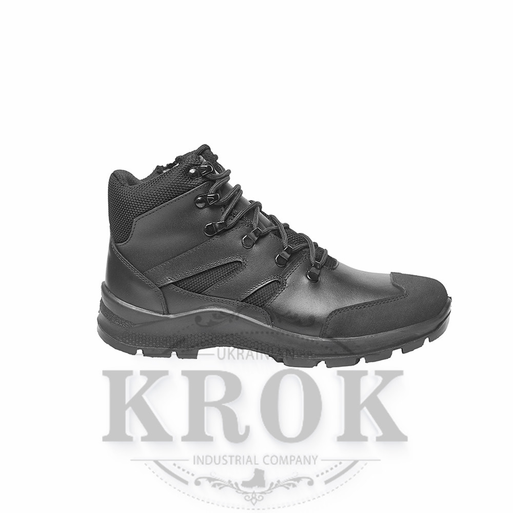 

Ботинки КROK кожанные тактические 42 черные L5110