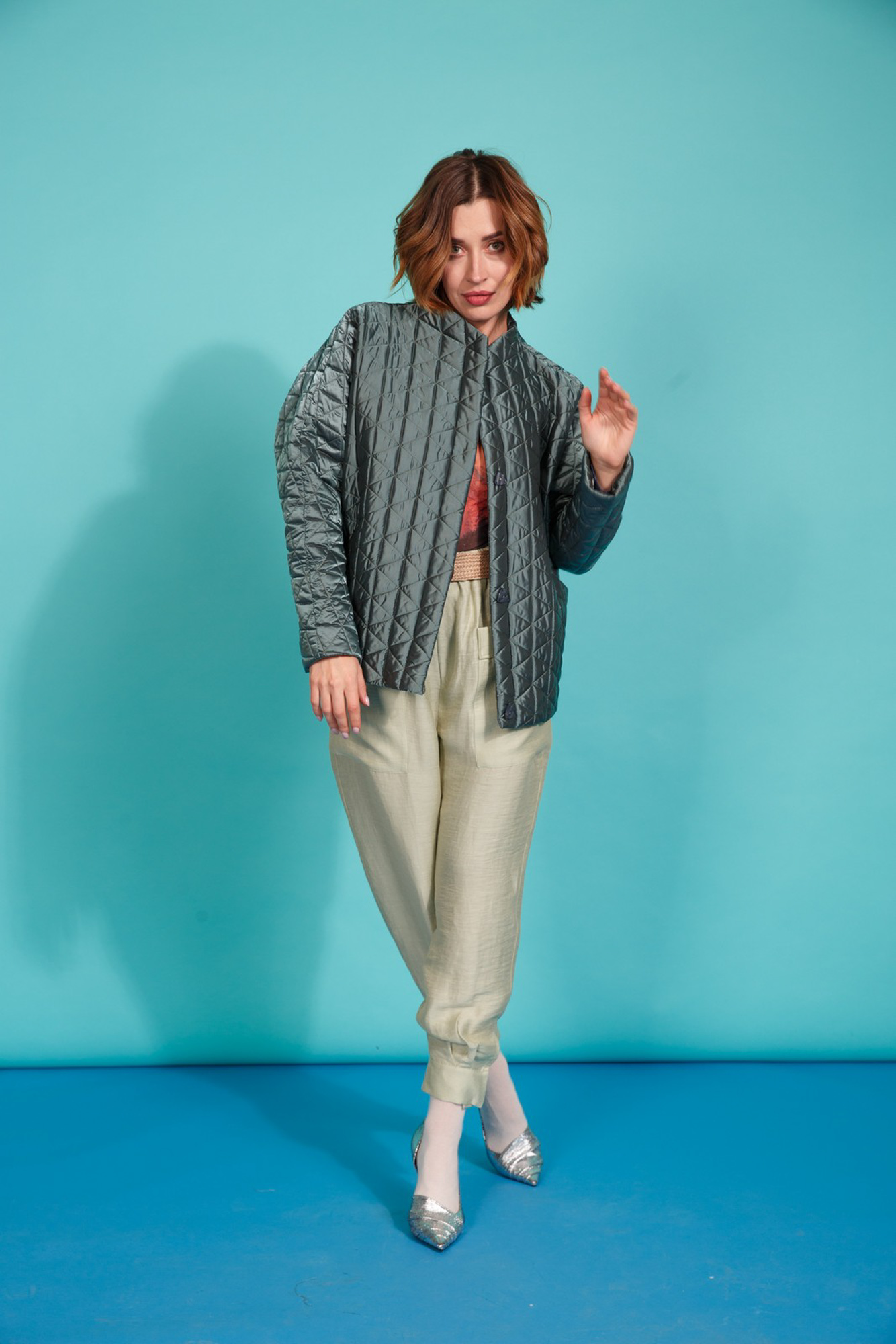 

Куртка Alberto Bini 34 Зеленый (5003-7)