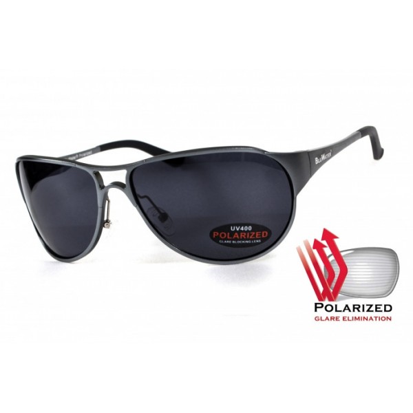 

Очки поляризационные BluWater Alumination-3 GM Polarized серые