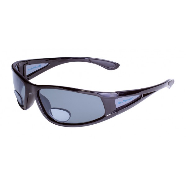 

Бифокальные спортивные поляризационные очки BluWater BIFOCAL-3 (+3.0) Polarized серые