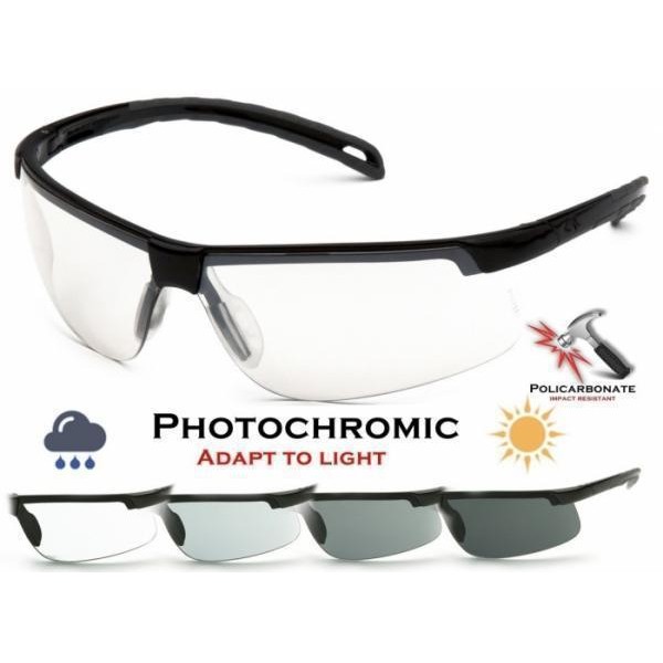 

Очки спортивные защитные фотохромные Pyramex EVER-LITE Photochromic прозрачные