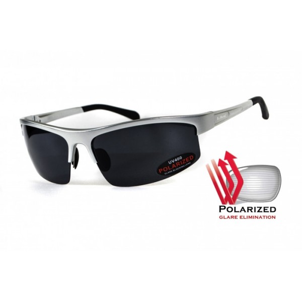 

Очки поляризационные BluWater Alumination-5 Silv Polarized серые