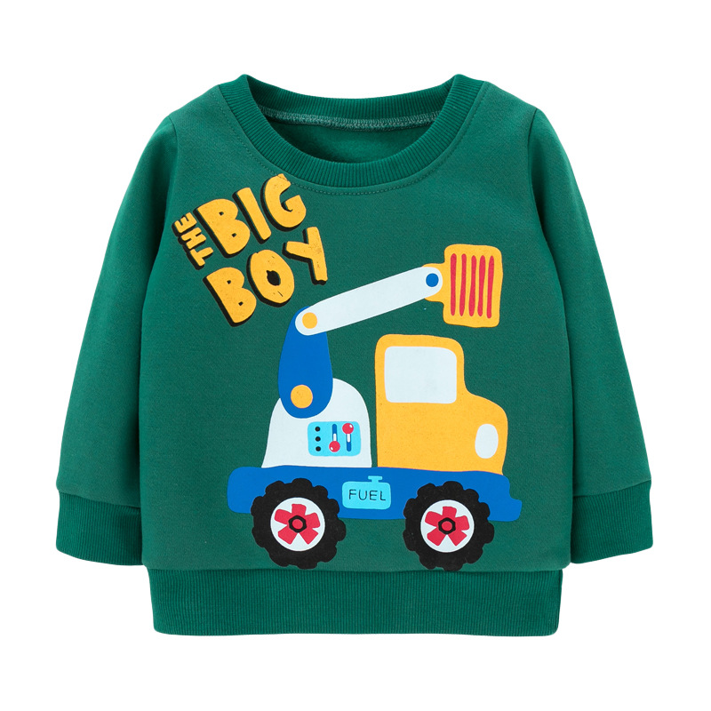 

Свитшот для мальчика утепленный зеленый Big boy Berni Kids (130) Зеленый