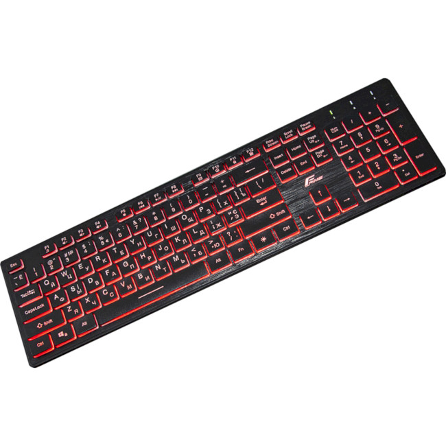 

Клавиатура Frime Moonfox 3Color Black USB (FLK18210)