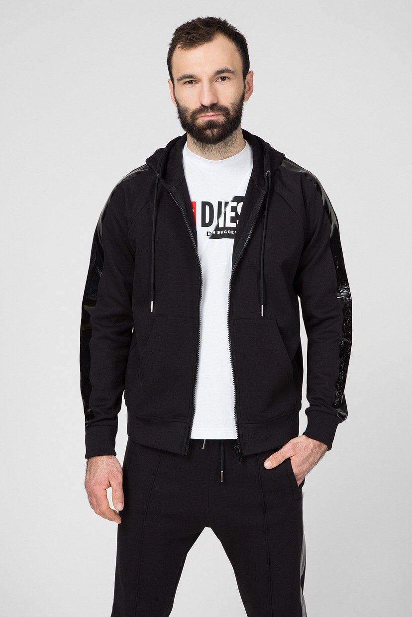 

Мужское черное худи S-GIMK-HOOD-J Diesel S 00S4F3 0PAWZ