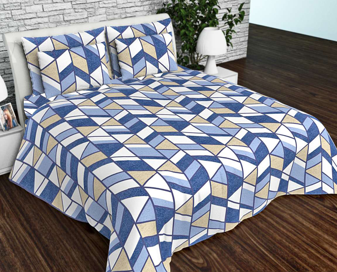 

Комплект постельного белья MirSon Бязь 17-0503 Kaleidoscope Семейный 160x220