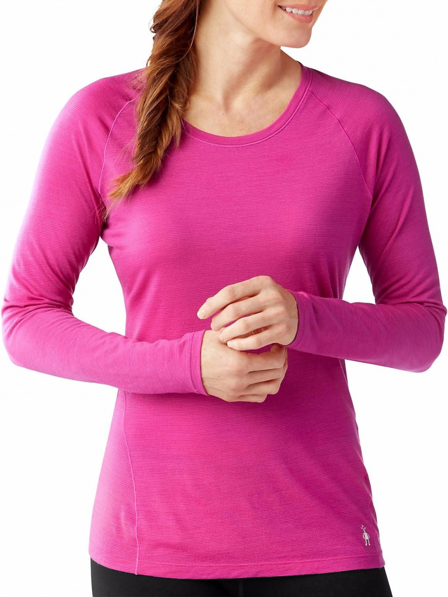 

Термофутболка женская Smartwool Merino 150 Baselayer Pattern Long Sleeve Berry, р.XS (SW 17256.044-XS)