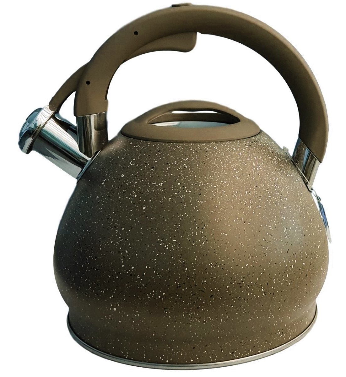 

Чайник со свистком из нержавеющей стали 3.5 л Edenberg EB-1976 Коричневый