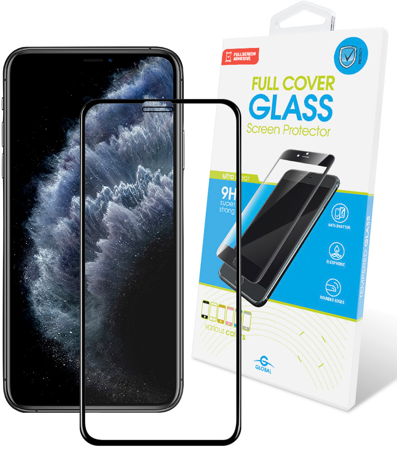 

Защитное стекло Global для Apple iPhone 11 Pro Black