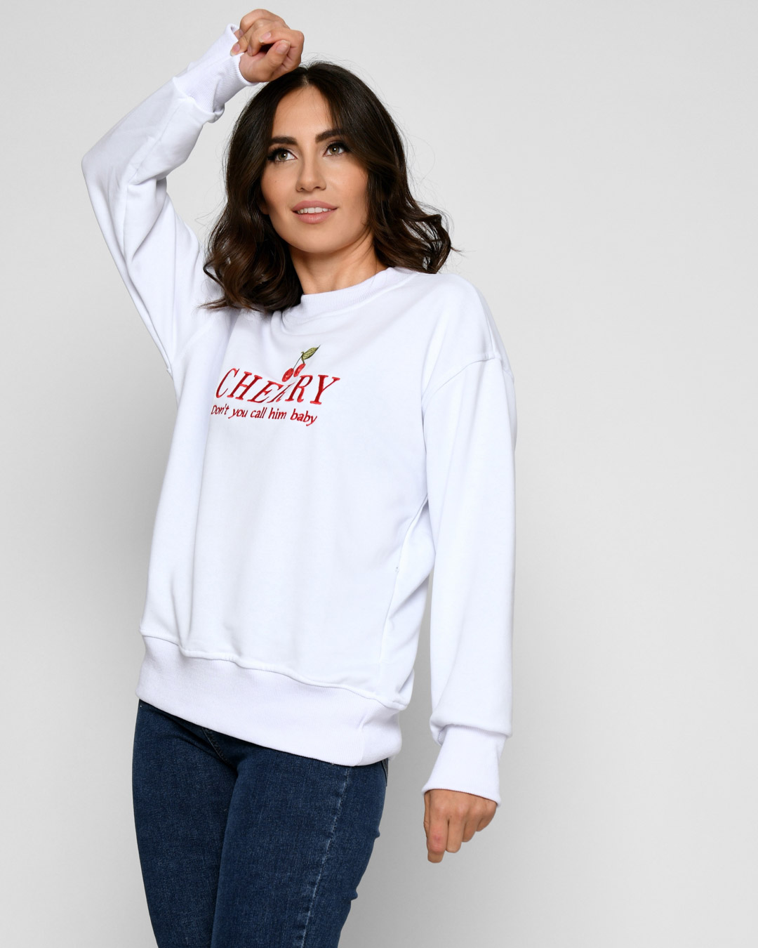 

Свитшот SV-6906-3 (L, Белый) L