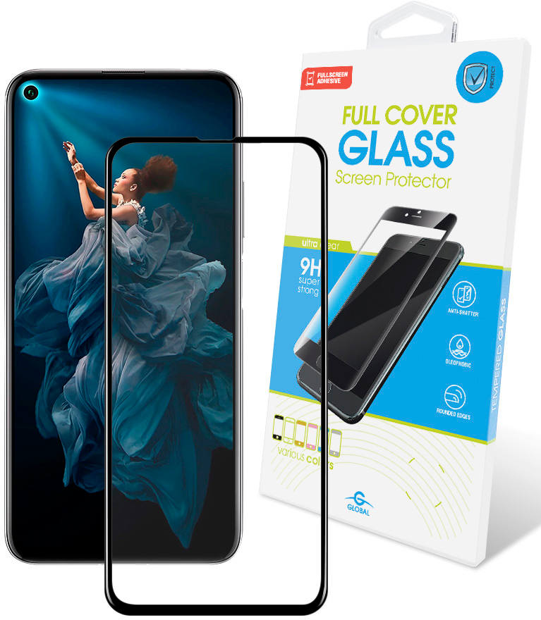 

Защитное стекло Global для Huawei Honor 20 Pro Black