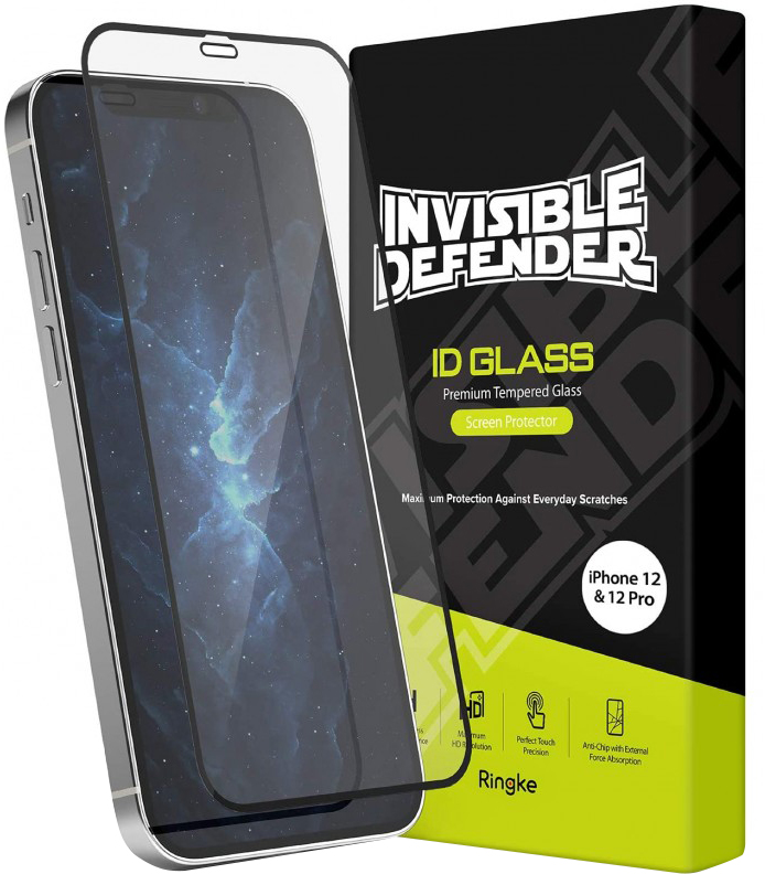

Защитное стекло Ringke для Apple iPhone 12 / 12 Pro Black