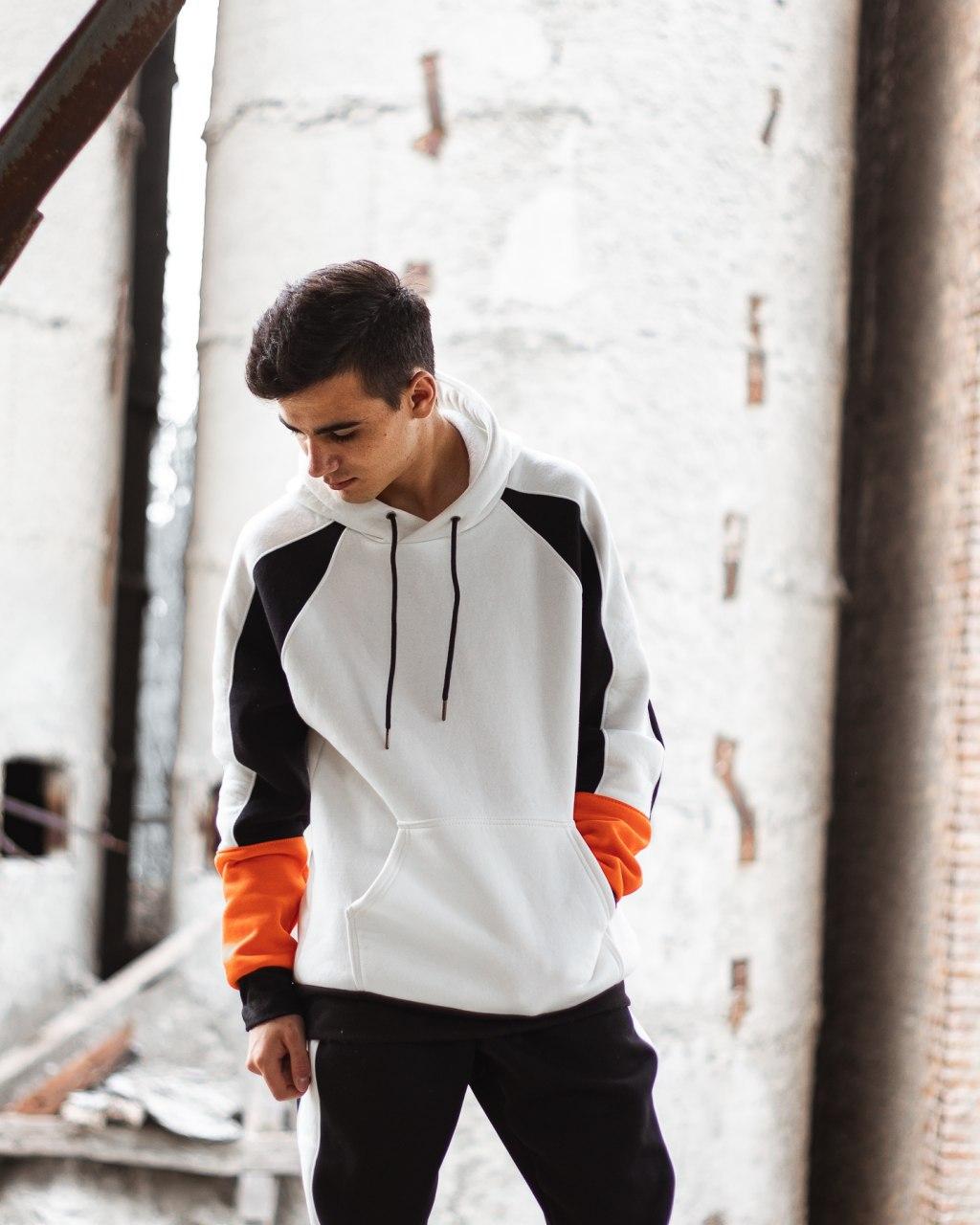 

Худи Hoodie Gensuru Oraro оверсайз XL Белая