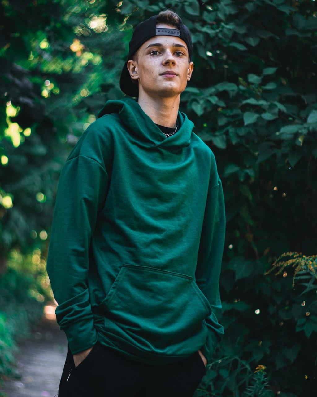 

Худи Hoodie Gensuru Hanzo L Изумрудный Зеленый