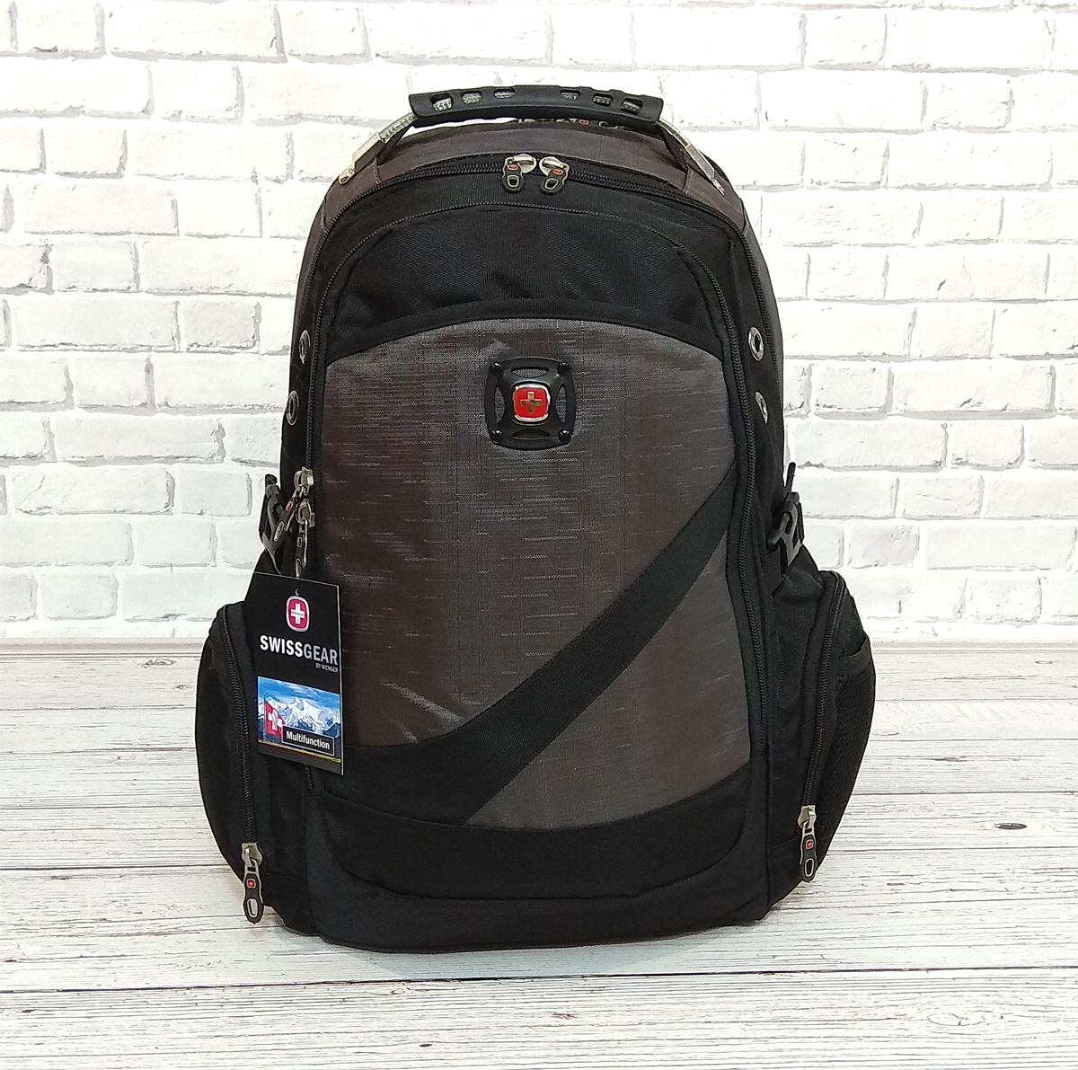 

Рюкзак Swissgear 7650 серый с USB
