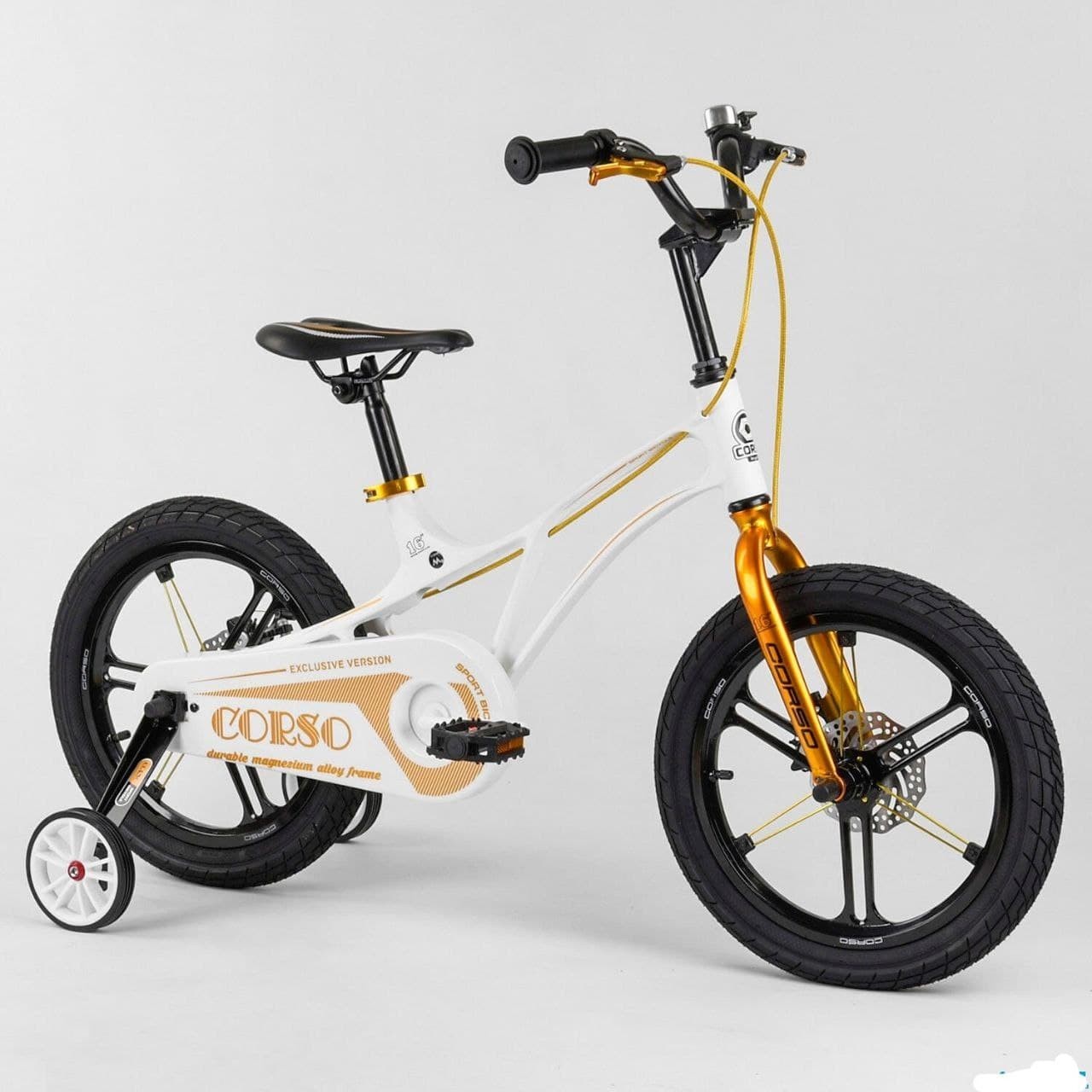 

Велосипед детский Corso LT 18" Белый (h-10)