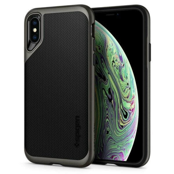 

Защитный чехол Spigen SGP Neo Hybrid для Apple iPhone XS - Gunmetal