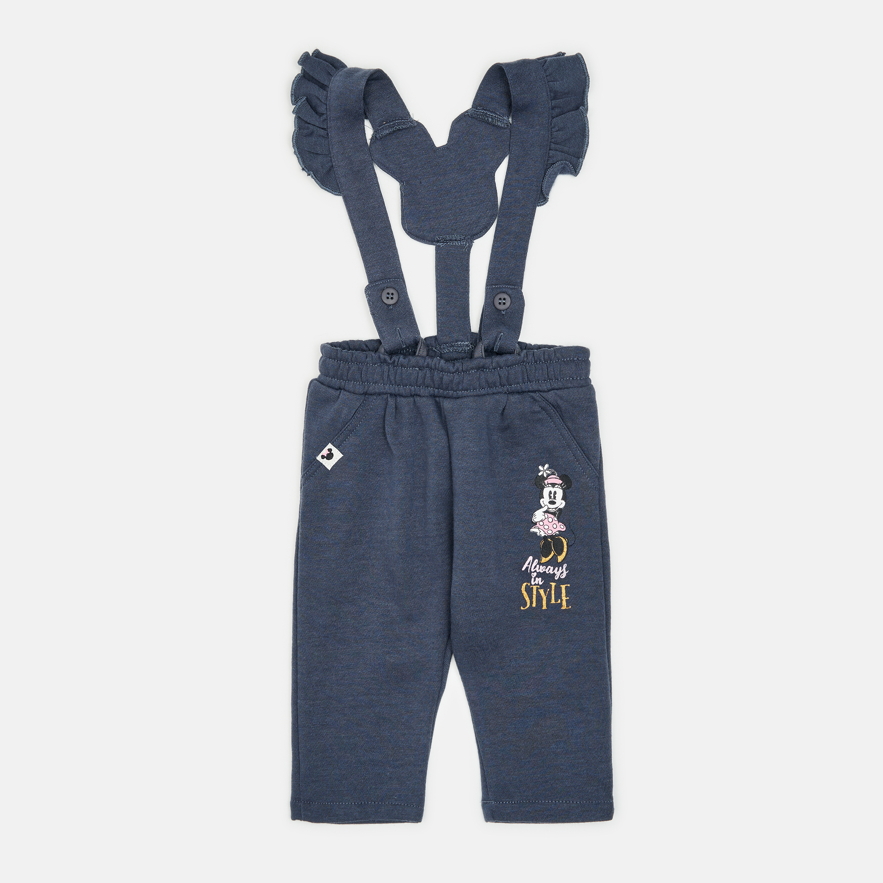 

Полукомбинезон джинсовый Disney Minnie HS0060 68 см DGrey