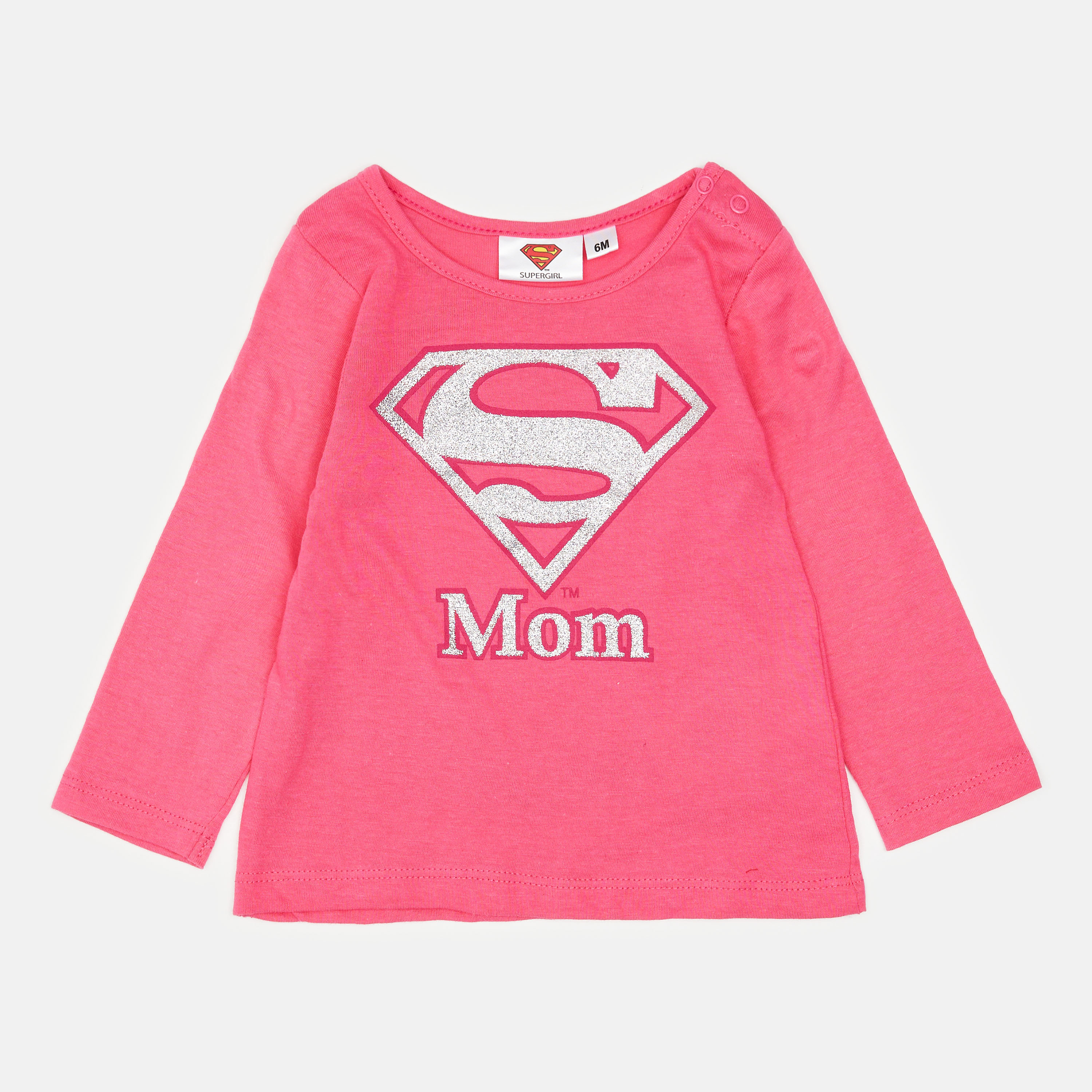 

Футболка с длинными рукавами Disney Superbaby RH0098 67 см Светло-серая