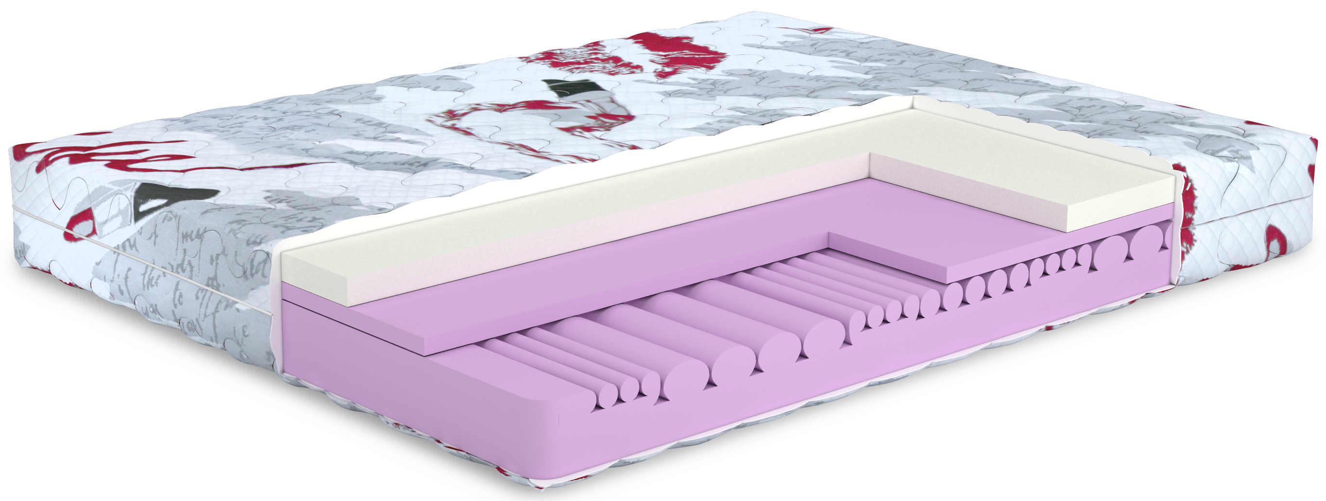 

Матрас Matroluxe Kiss/Кисс 90x190 m_38241