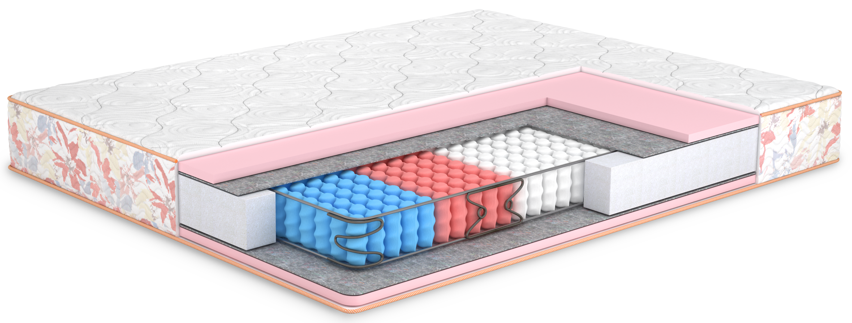 

Матрас Matroluxe Camelia / Камелия двусторонний 90x190 m_16688