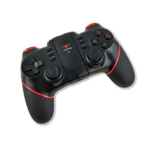 

Беспроводной джойстик Terios T6 PLUS Bluetooth геймпад для PC iOS Android Smart TV Черный
