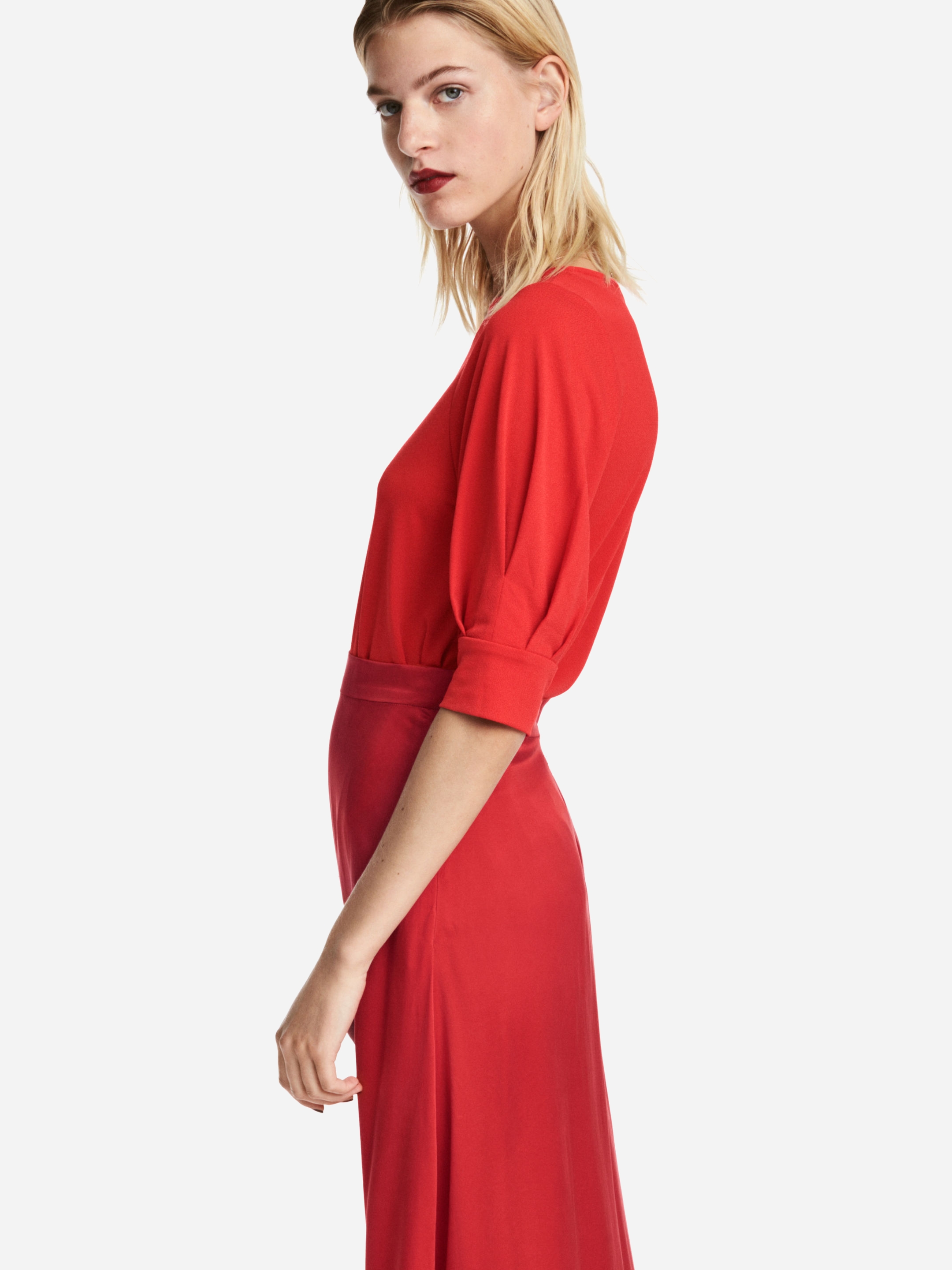 

Блузка H&M XAZ173108AANK  Красная, Блузка H&M XAZ173108AANK S Красная