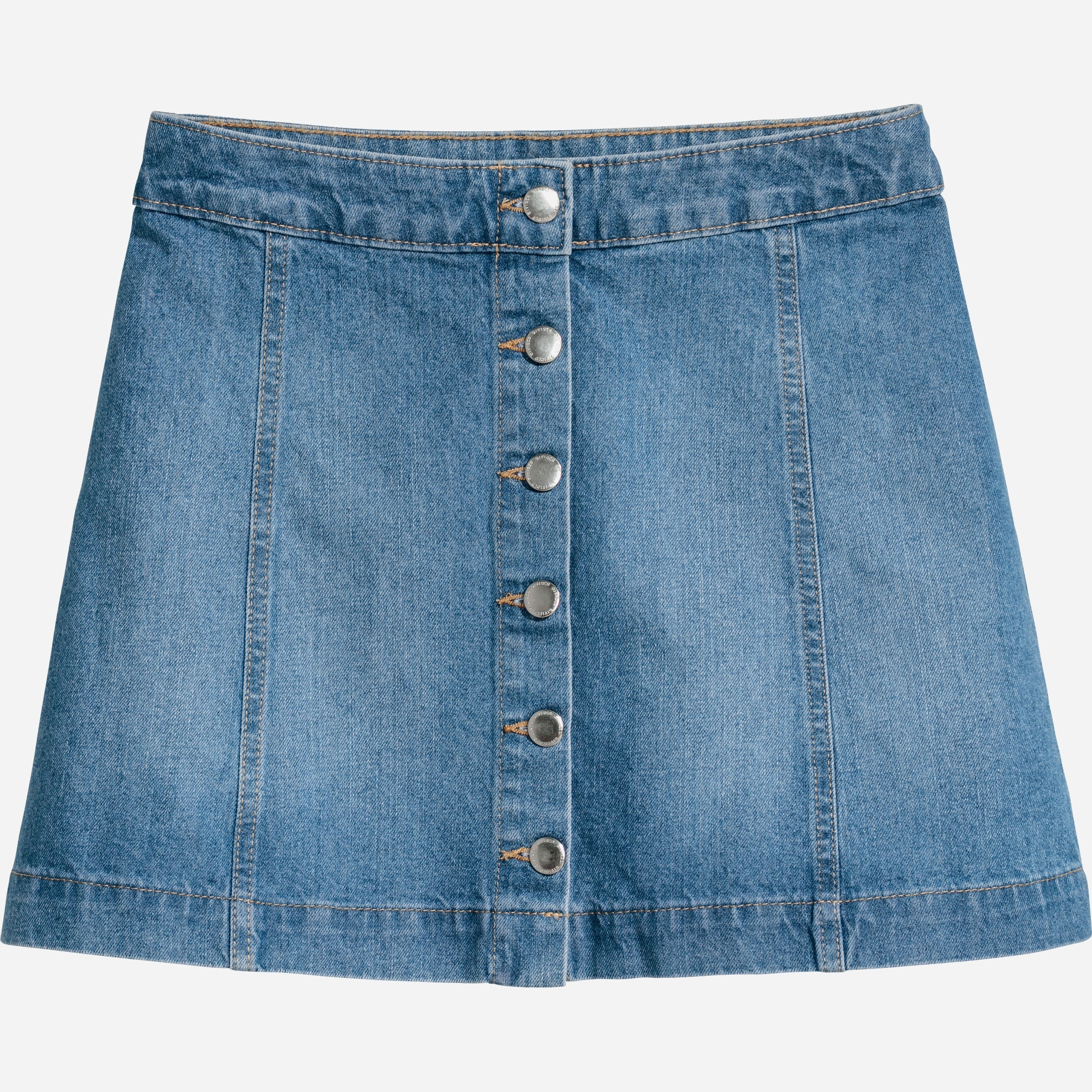 

Юбка джинсовая H&M Divided XAZ108028PTBK  Голубая, Юбка джинсовая H&M Divided XAZ108028PTBK 38 Голубая