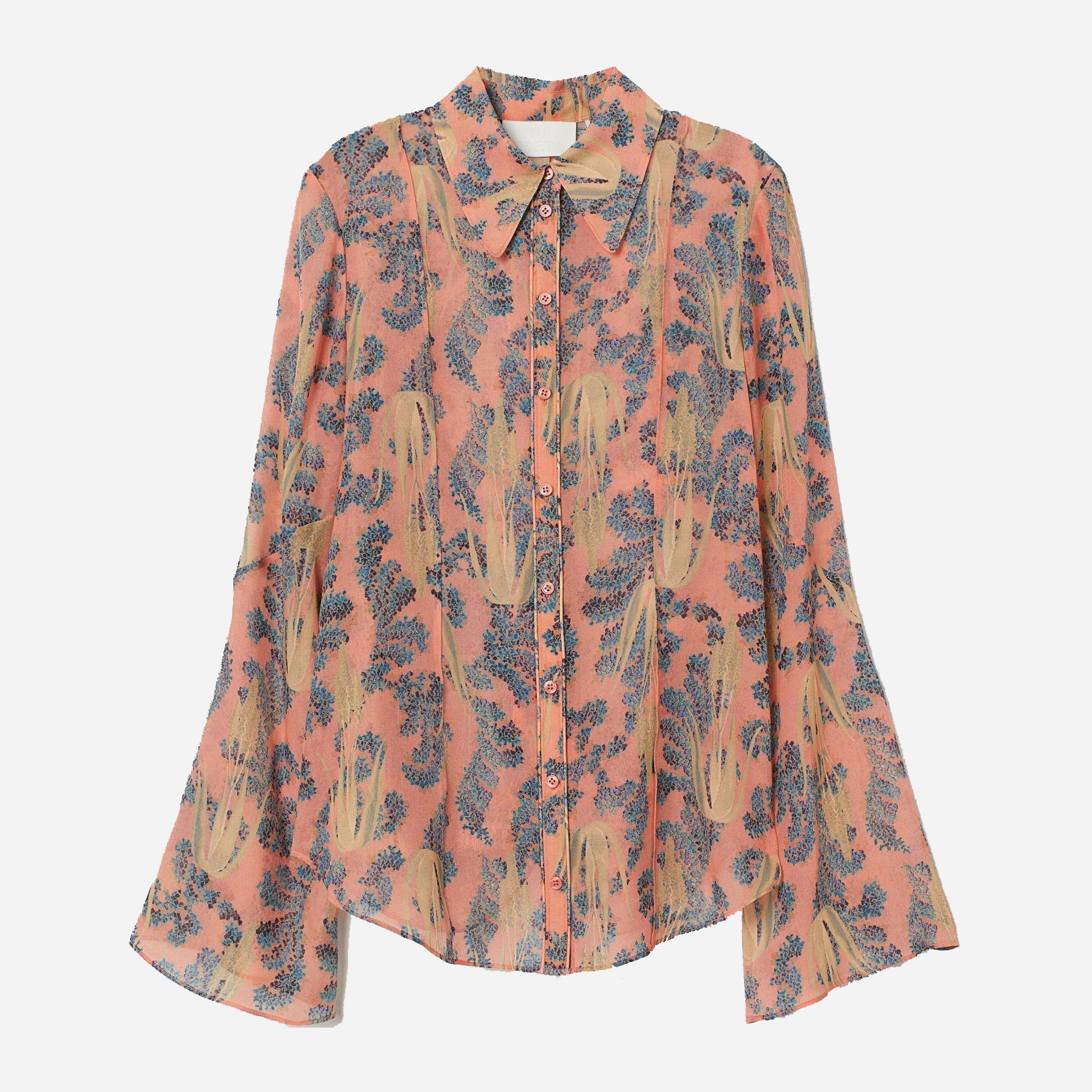 

Блузка H&M XAZ182369RFZC  Темно-розовая с разноцветным, Блузка H&M XAZ182369RFZC 36 Темно-розовая с разноцветным