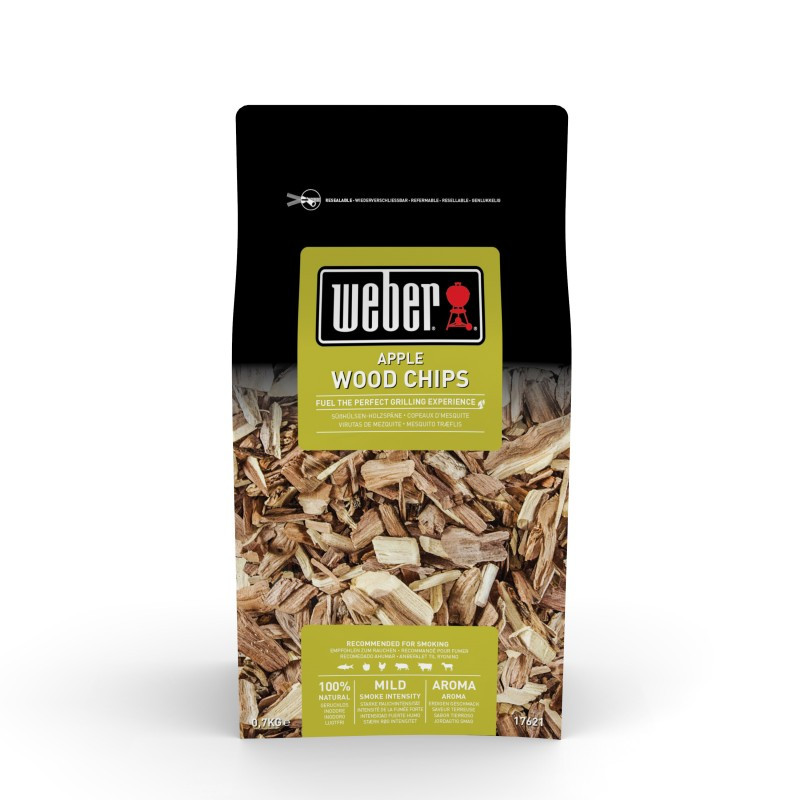 

Тріска для копчення WEBER Яблуко 0,7 кг