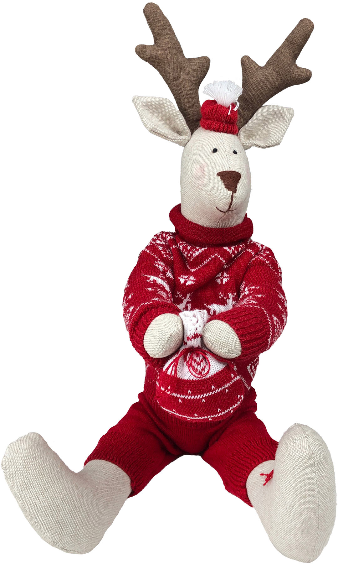 

Декоративная игрушка Deer Joe Прованс 50 см (23262) (4823093433236)