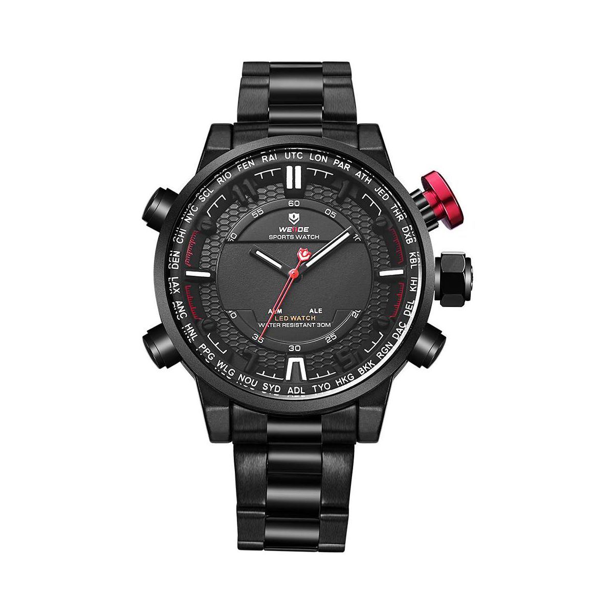 

Часы Weide All Black WH6402B-1C SS (WH6402B-1C)