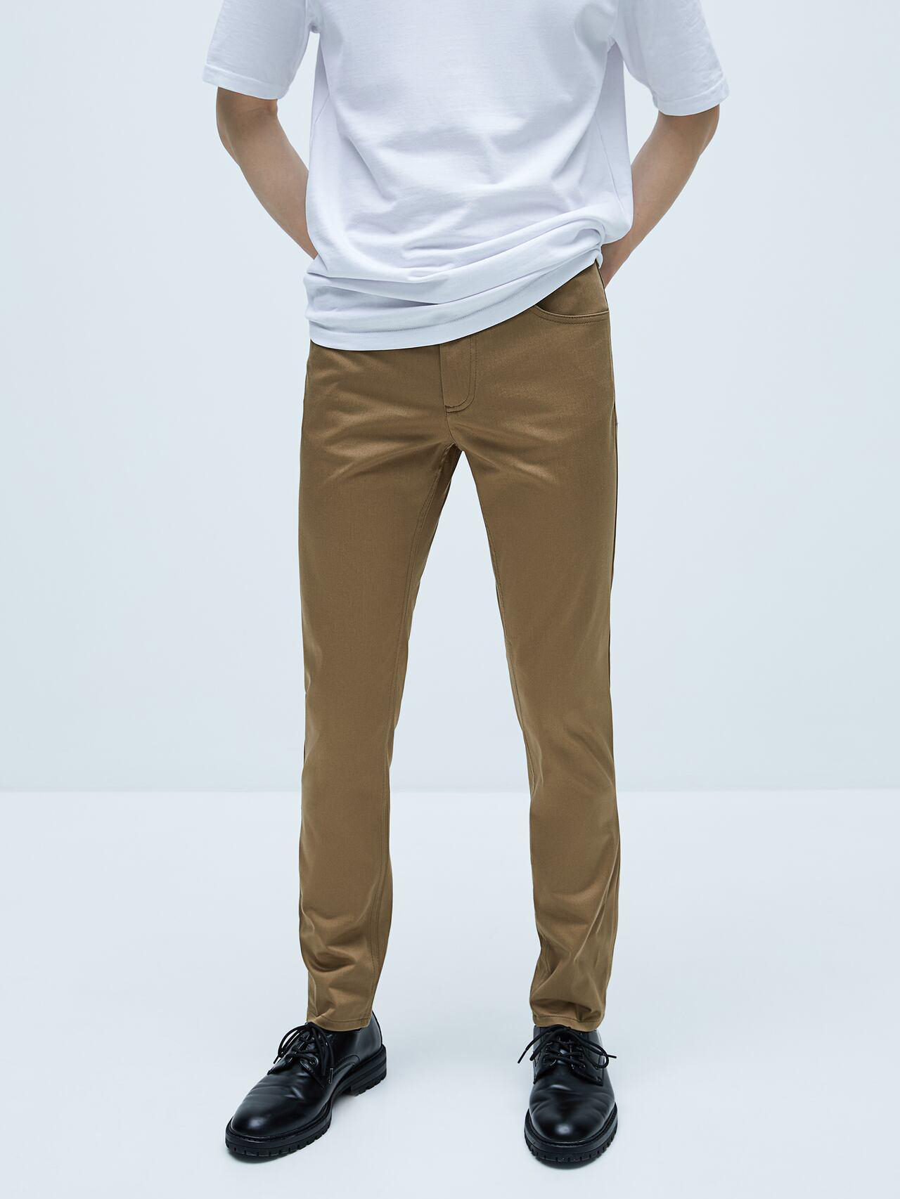 

Брюки Zara XAZ265835CAXB  Бежевые, Брюки Zara XAZ265835CAXB 44 Бежевые
